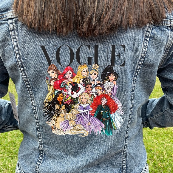 Disney Princess’s Vogue Custom Jean Jacket - Picture 3 of 10